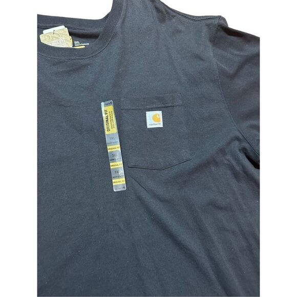 Carhartt black original fit tee 3XL NEW - Picture 3 of 5